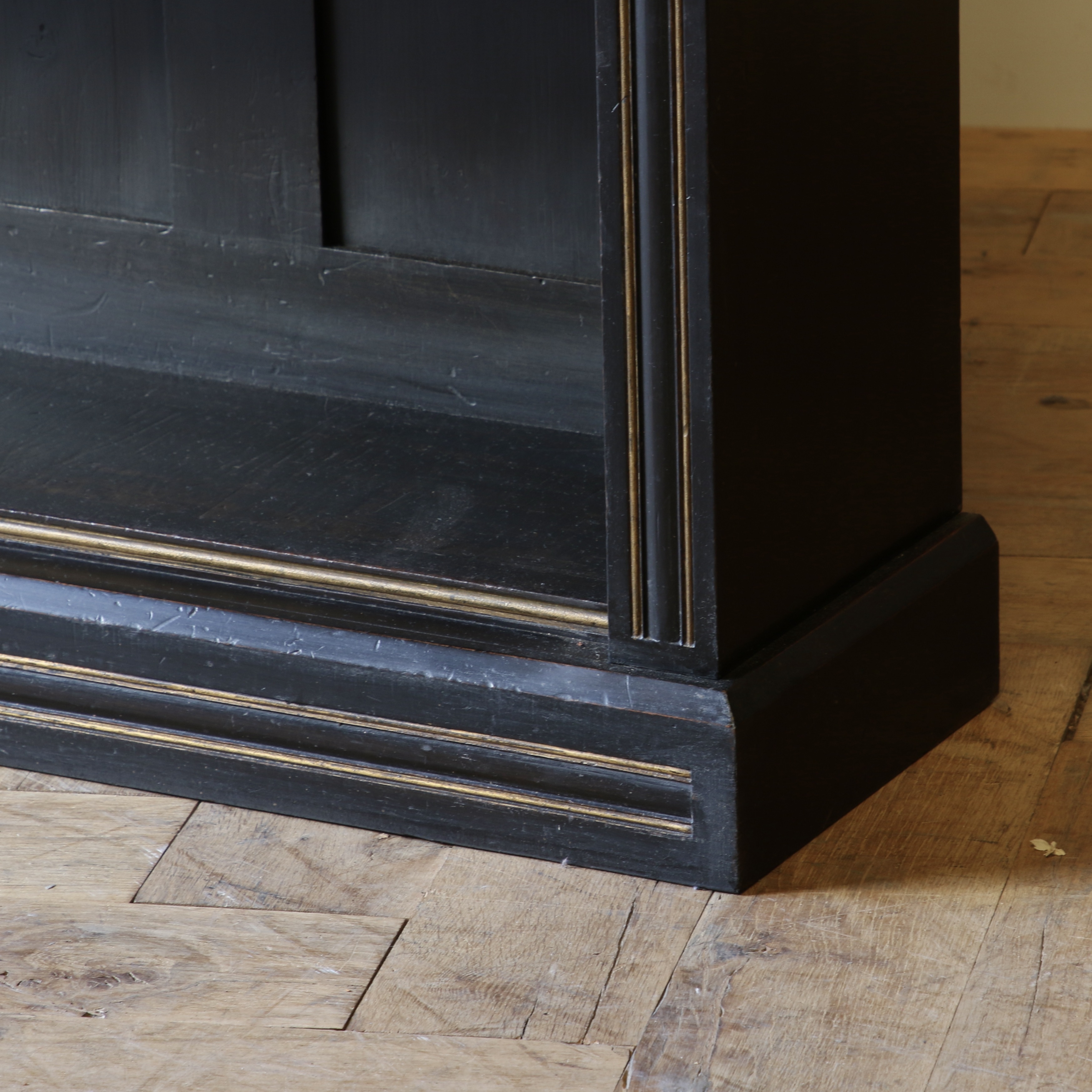 Ebonised Georgian Bookcase
